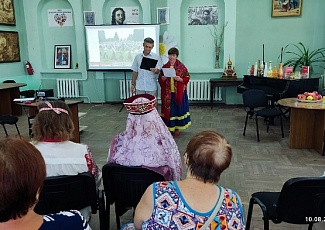 В Пушкинской библиотеке прошли мероприятия «Три Спаса» и «Хоровод Мира»