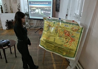 Сталинградской битве посвятили урок мужества в музее